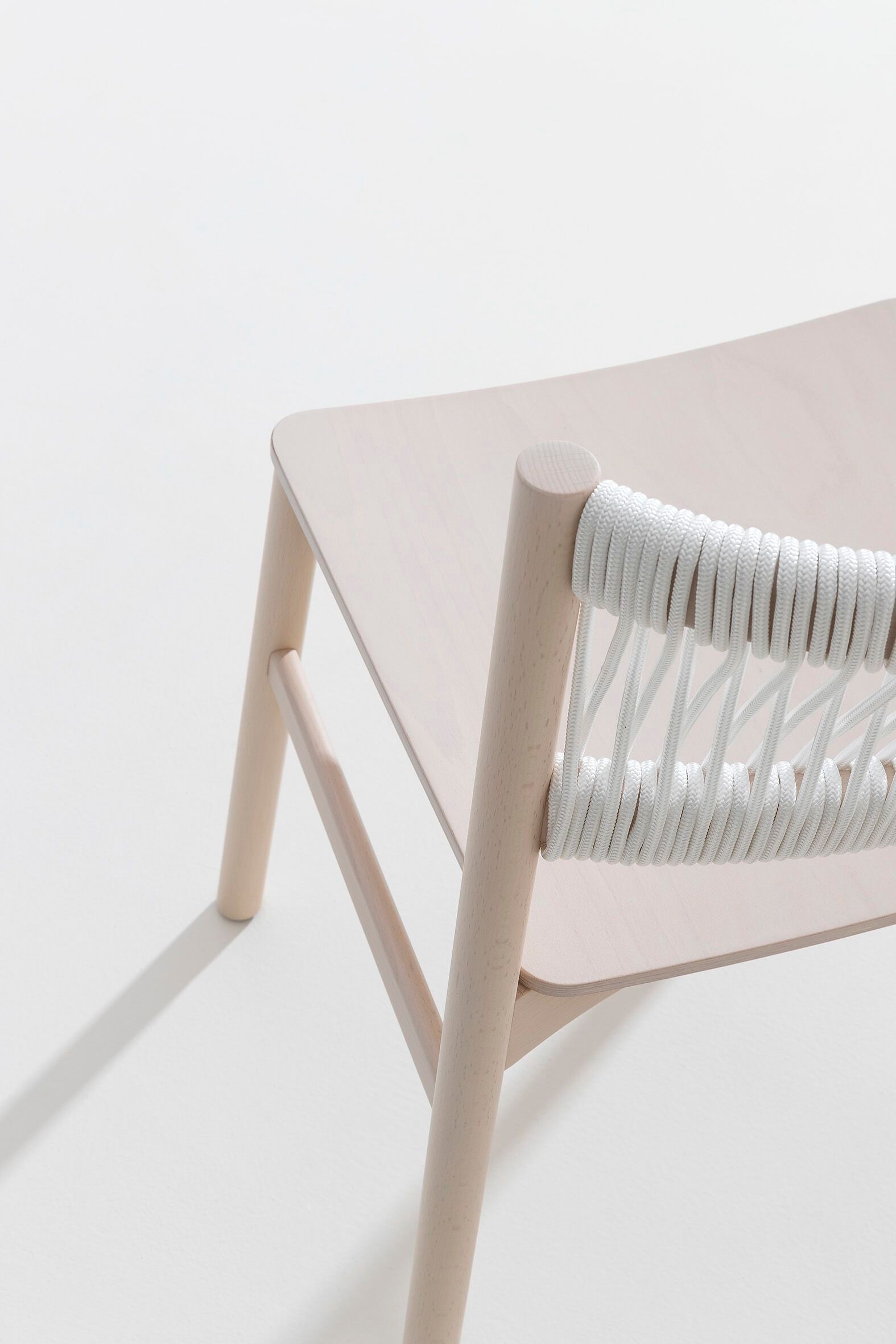 Стул из бука и морской веревки Billiani Load ARCH-00059197 - Вид №3