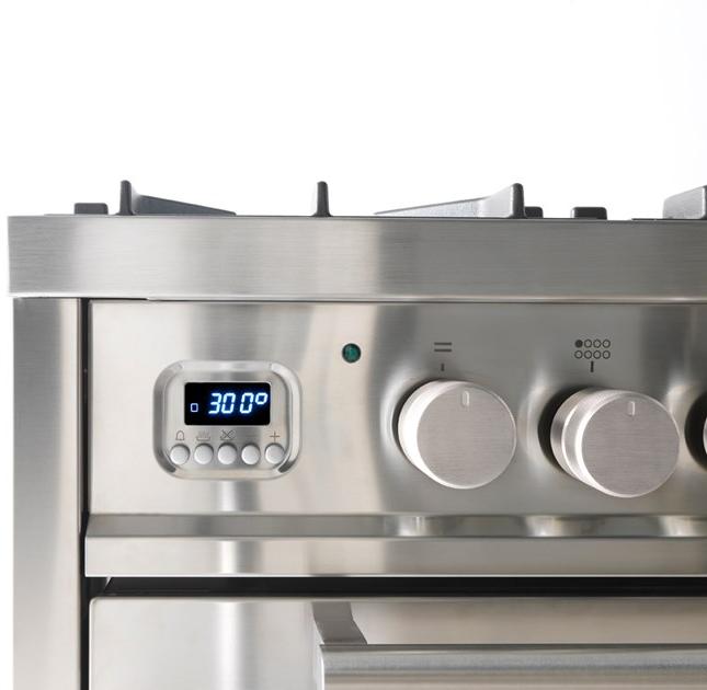 Ilve Отдельностоящая стальная кухня Professional plus P12w Santreyd  - Вид №17