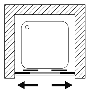 B7247ULUTR New Cee Сollection душевая зона  Samo 41174 - Вид №3