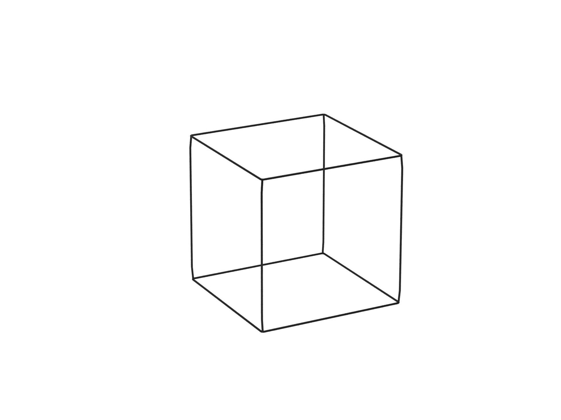 Модуль для модульной книжной полки из железного прута Pipedesign Qubo ARCH-00143333