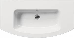 8825111 Подвесная раковина настенная овальная GSI ceramica Pura белая