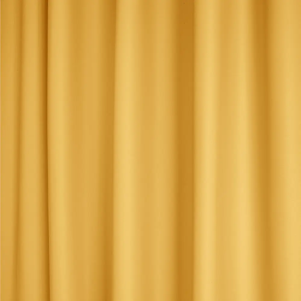 Штора на ленте блэкаут Ален 140x270 см цвет желтый ТОРГОВЫЙ ДОМ ТЕКСТИЛЬ STLM-2114290 - Вид №3