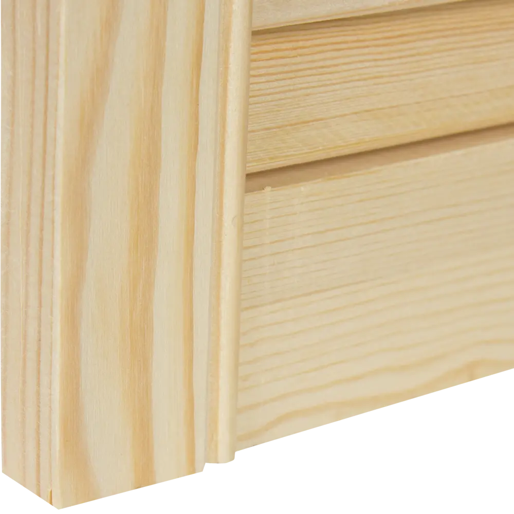 Santreyd Дверь-жалюзи для шкафа из натуральной хвои с естественной вентиляцией 17808348 Дверка жалюзийная STLM-0008681 - Вид №3