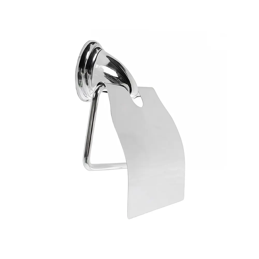 Держатель для туалетной бумаги DELPHINIUM Ханна с крышкой, хром 89379271 STLM-1580536 - Вид №4