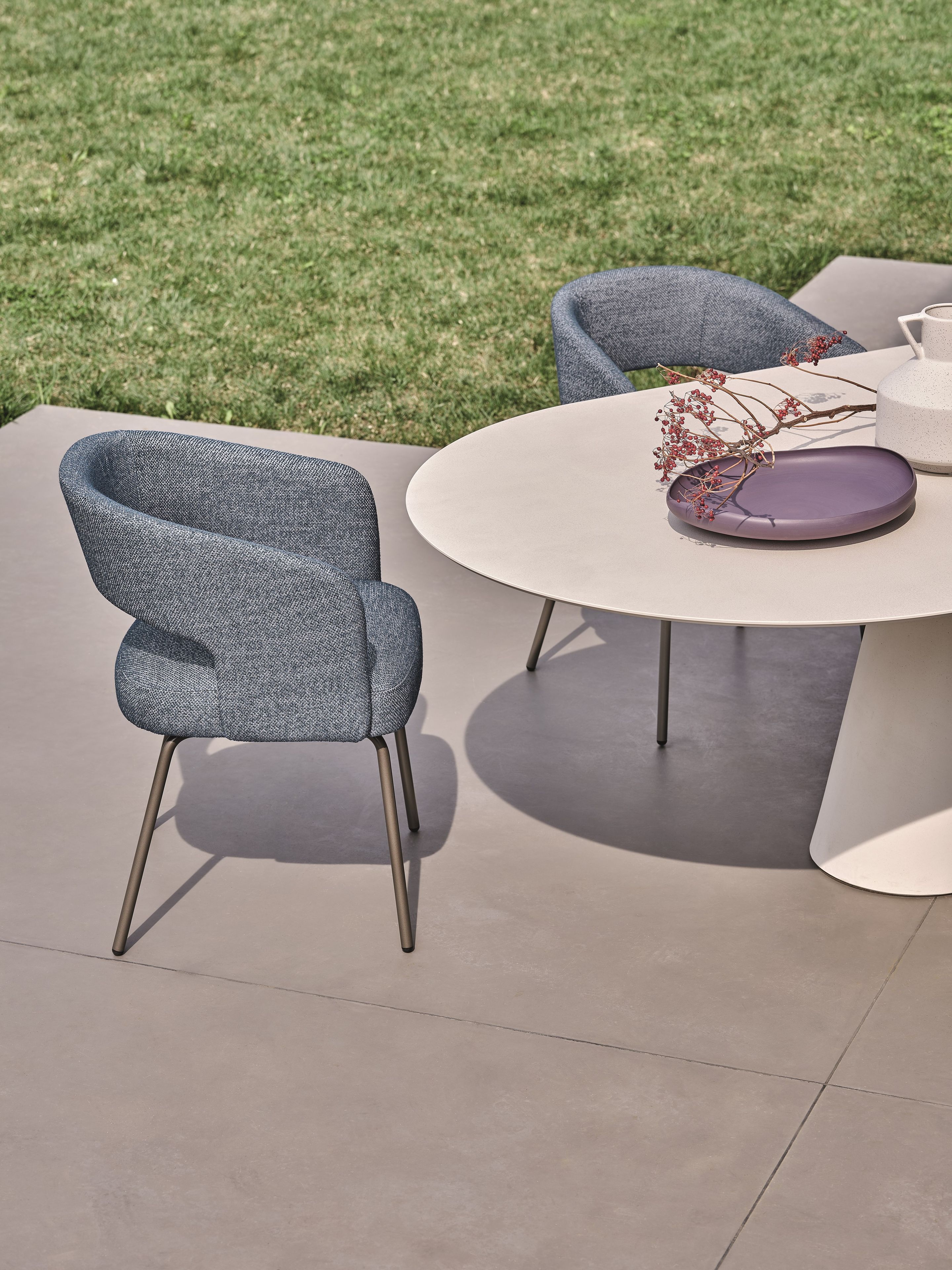 Тканевый мягкий садовый стул Ditre Italia 356 ARCH-00021754 - Вид №1