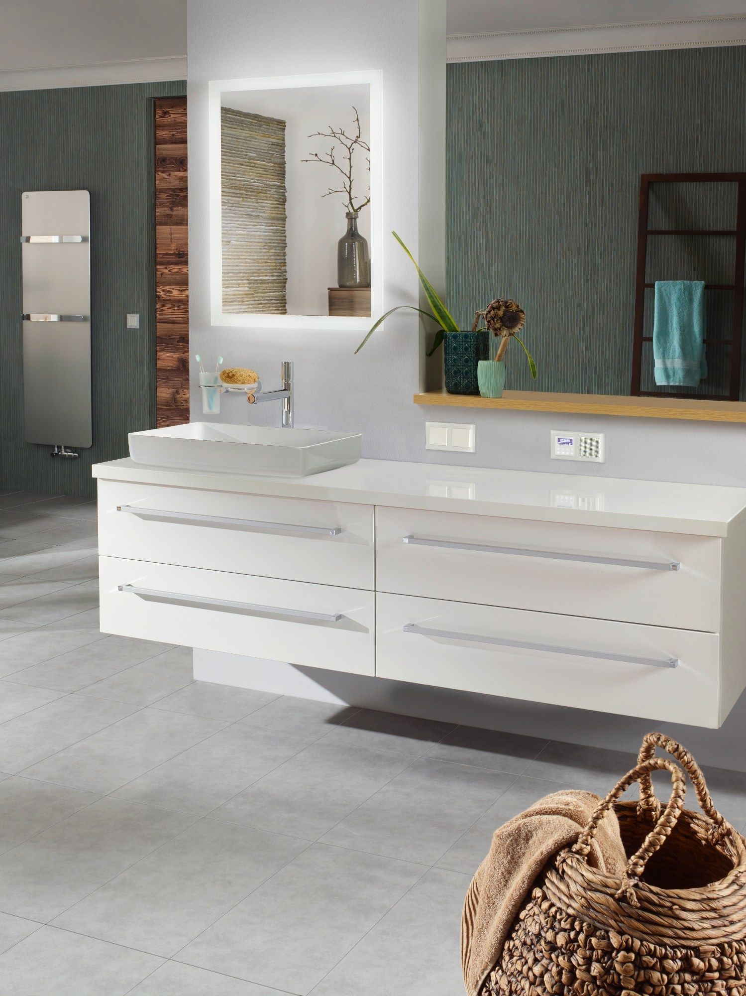 Умывальник с одной столешницей из эмалированной стали KALDEWEI Miena ARCH-00106310 - Вид №2