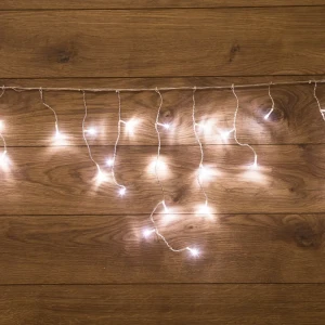 82956762 Гирлянда светодиодная Айсикл 1.8x0.5 м 48 LED цвет белый STLM-1418755