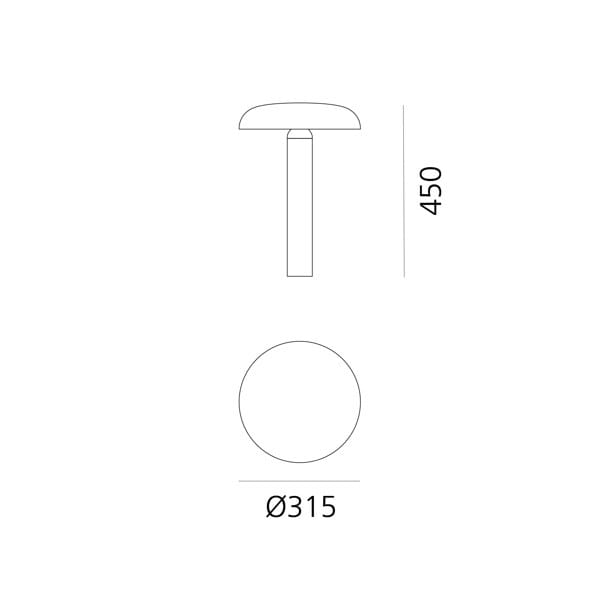 Металлический светодиодный световой столб Artemide Knop ARCH-00089476 - Вид №8