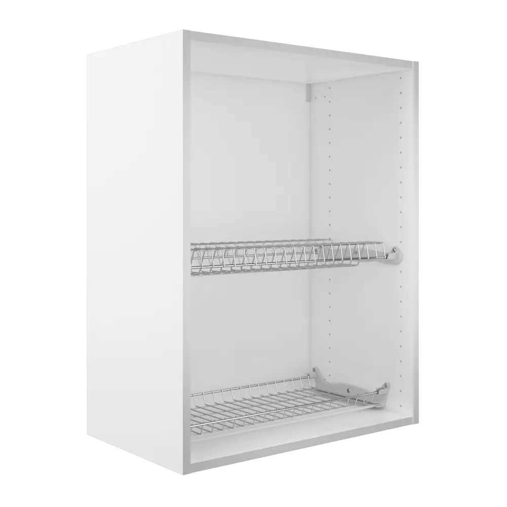 Сушилка для посуды в шкаф Delinia ID 54.4x7x22.4 см двухъярусная металл цвет хром 82201523 STLM-2050580  - Вид №1