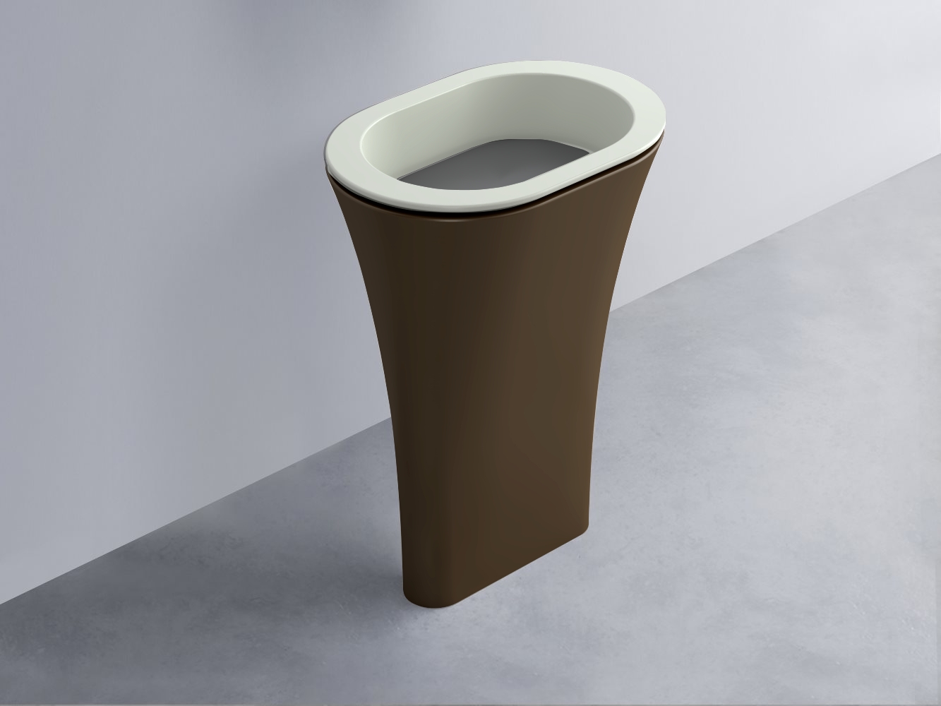 AMLA65-PM+AMPILO-CM+AMCOLO-CA Раковина Amedeo Ovale отдельностоящая cielo Enjoy + Amedeo Ceramica Cielo