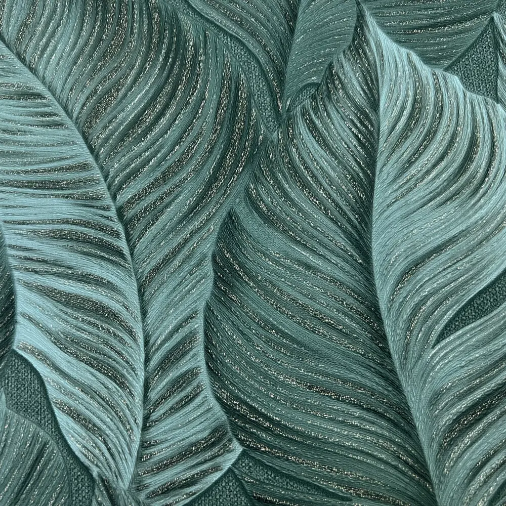 Erismann Samui: Флизелиновые обои с растительным орнаментом в зелёных тонах 89405510 STLM-1563381 - Вид №2