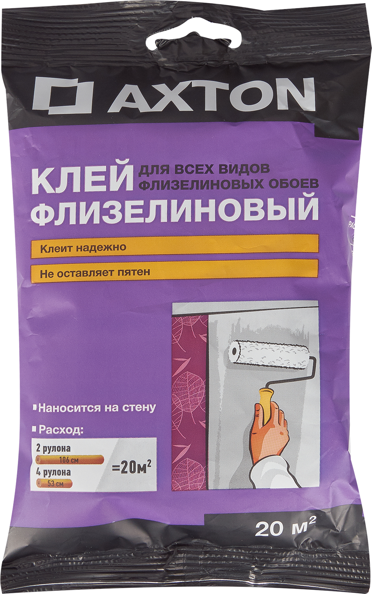 18149604 Клей для флизелиновых обоев 20 м² STLM-0009666 AXTON