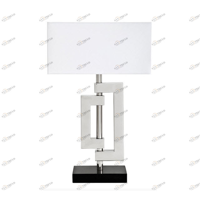 Настольная лампа Leroux от Eichholtz 107567 EICHHOLTZ ИНТЕРЬЕРНЫЕ 061873 Белый;хром 