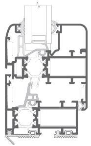 Twin Systems Профили для оконных створок sun-id-1358280 - Вид №1