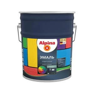 91326567 Эмаль Alpina 948104868 цвет бесцветный (база 3) матовый 8.46 л STLM-0856397