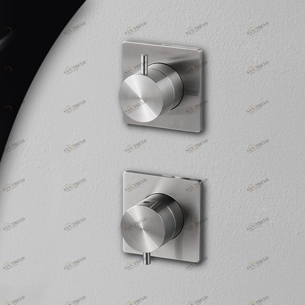 Смеситель для душа сталь матовая Aico Radomonte AIC5S