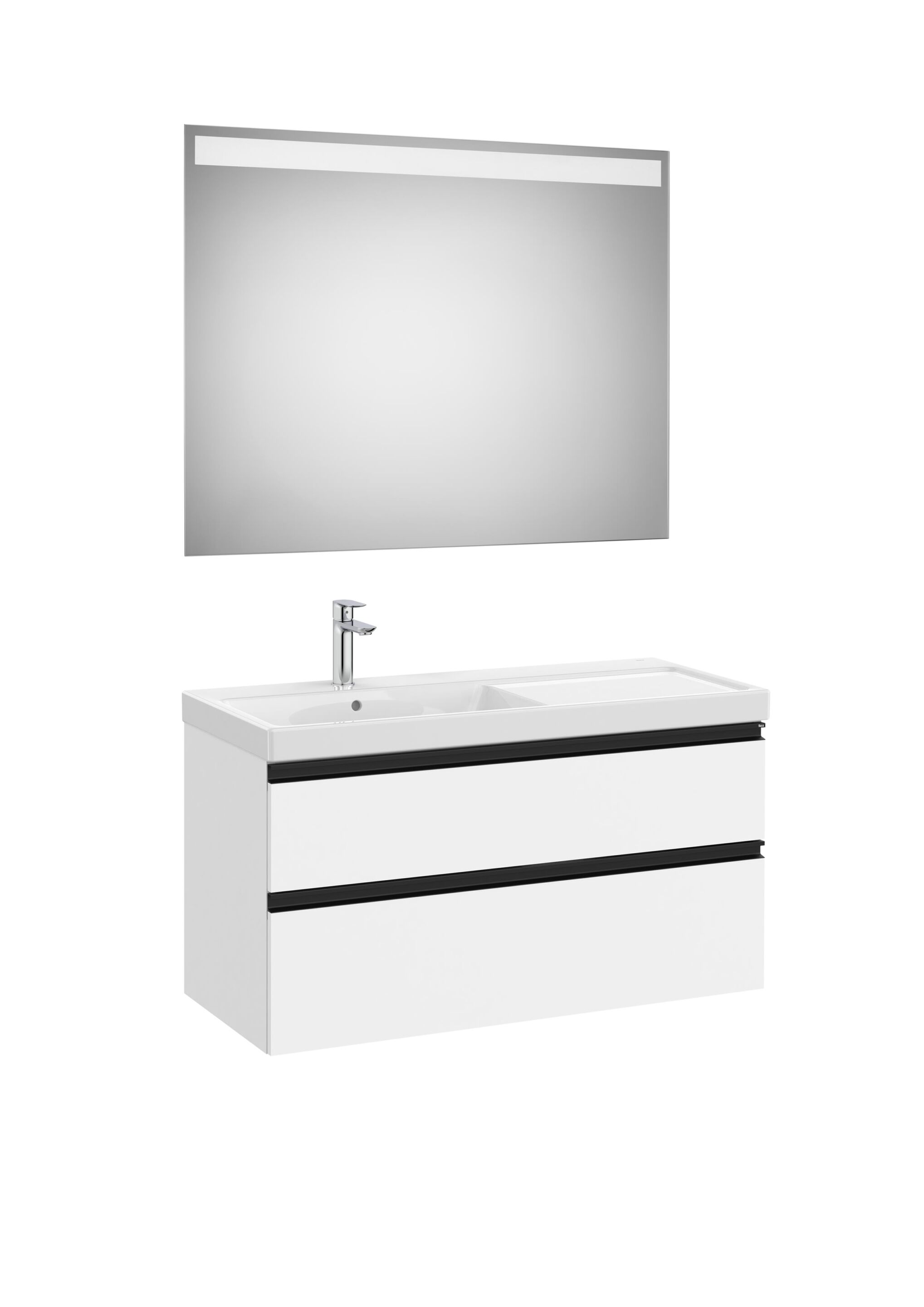 Деревянный шкаф для умывальника со встроенной раковиной Roca The Gap ARCH-00126948 - Вид №35