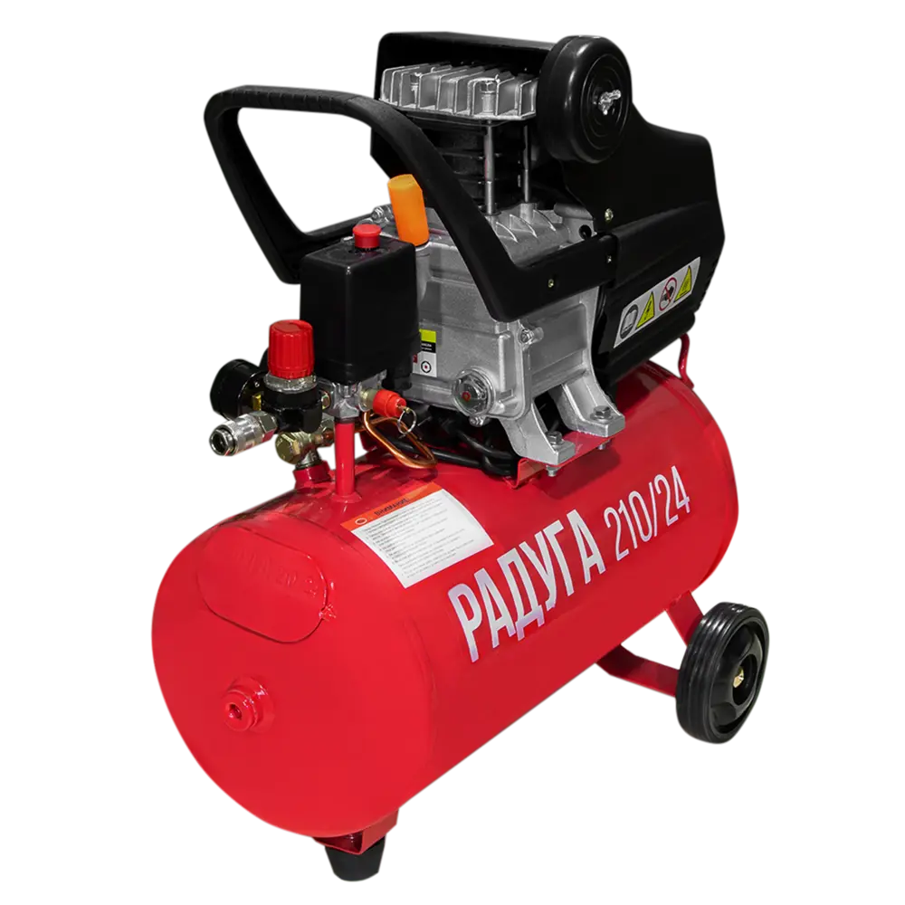 Компрессор Радуга 210/24, 24 л 206 л/мин 1.5 кВт FoxWeld STLM-2136664