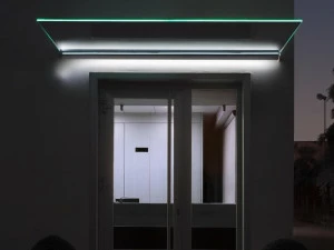 Nuova Oxidal Стеклянный навес с подсветкой