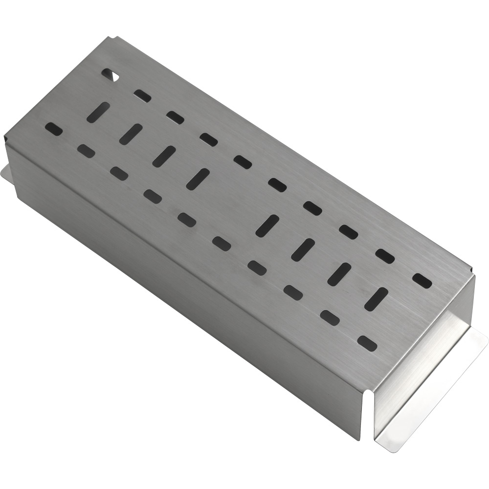 Многофункциональный коландер MELANA ProfLine нержавеющая сталь для мойки 400мм (MLN-H0002)  - Вид №4