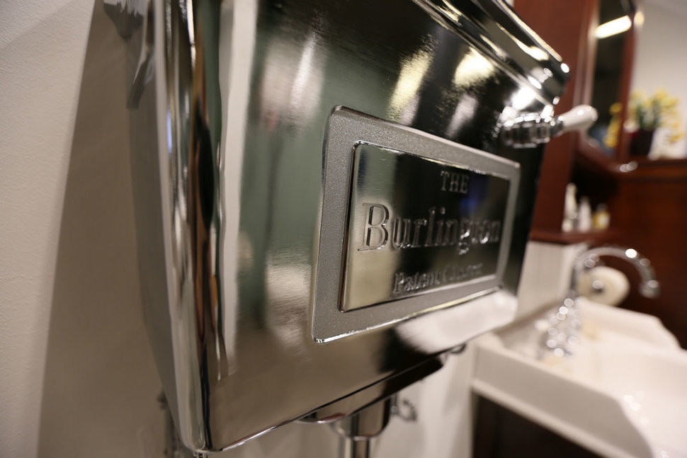 T71 CHR, T33 CHR, P20 Компакт унитаз с бачком Белый Burlington  Англия  - Вид №10