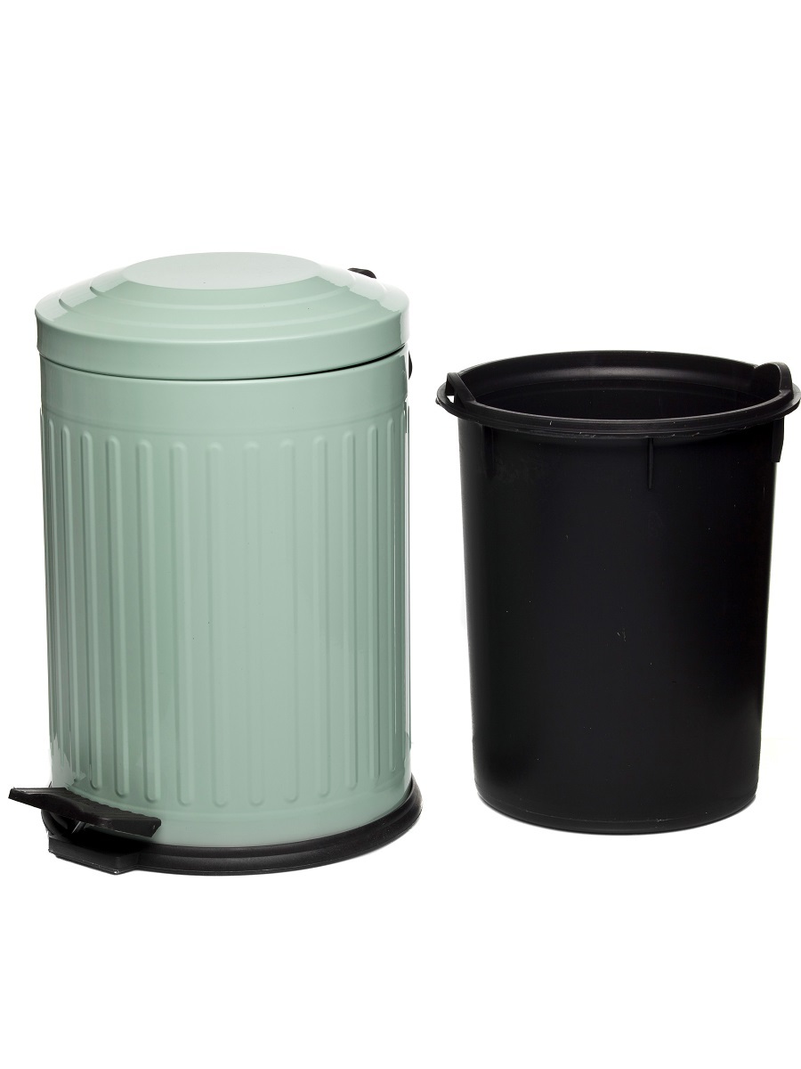 Вёдра с педалью и крышкой Apus 12L Mint NAVAKO 11015 - Вид №2