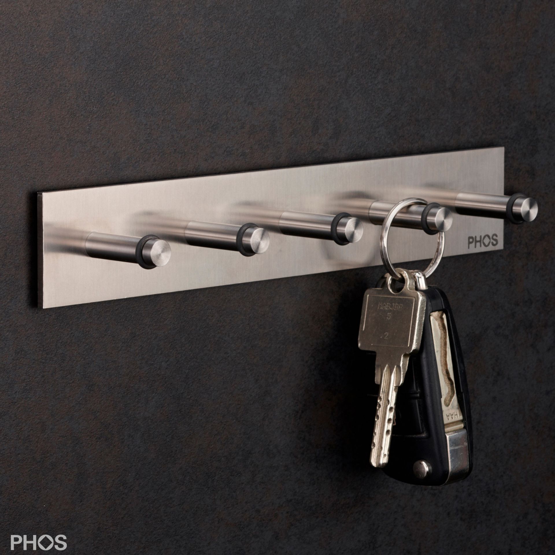 SB5 Планка с крючками в качестве доски для ключей (прикручена) PHOS 