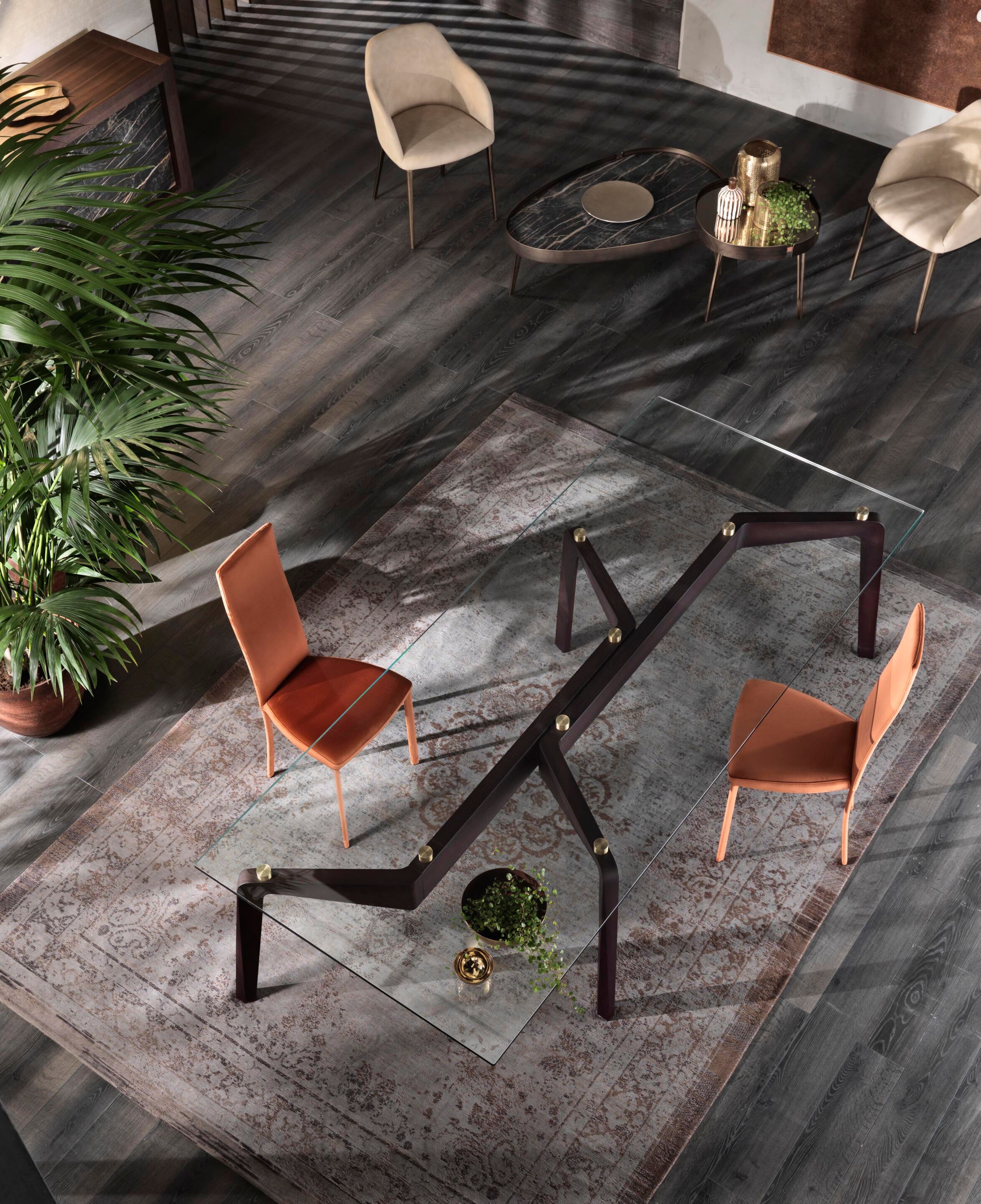 Мягкий стул с гибкой высокой спинкой RIFLESSI ARCH-00124307 - Вид №4