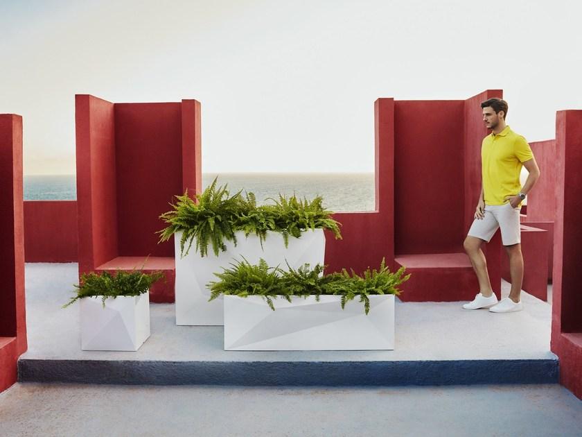 VONDOM Кашпо из полипропилена прямоугольной формы Faz sun-id-1446046 - Вид №4