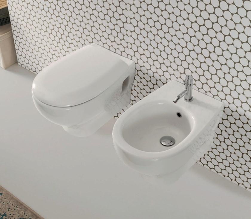 Grs02 Подвесной унитаз настенный Белый Ceramica Globo Grace Италия - Вид №1