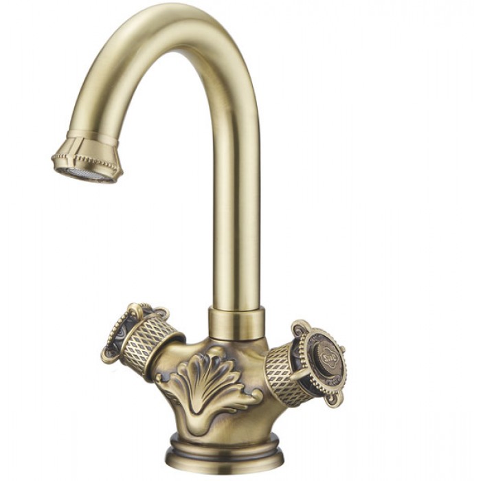 Zorg A 2006U-BR бронза для умывальника Смеситель для кухни Zorg 164 х 130 мм  - Вид №1