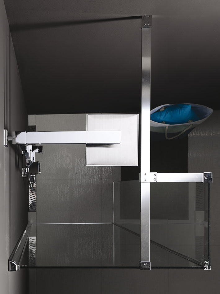 MS2B-100L Polysan Душевые ширмы MODULAR SHOWER  - Вид №3