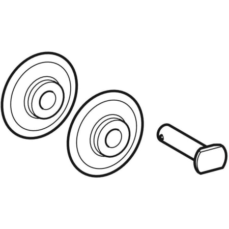 242.828.00.1 Комплект режущих колес Geberit для трубореза для пластиковых труб Geberit  - Вид №1