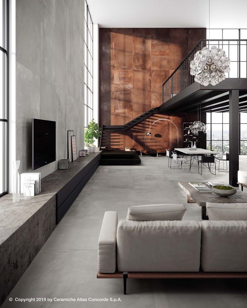 Atlas Concorde Напольные покрытия с эффектом металла Blaze sun-id-1390567 - Вид №85