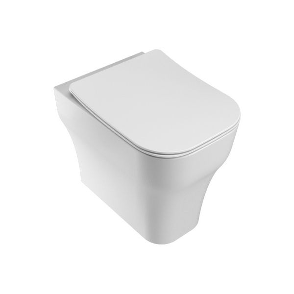 SYN1103R23 Приставной унитаз напольный Черный Olympia Ceramica Synthesis eco Италия