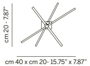 Euroluce Lampadari Настенный светильник из муранского стекла и металла Effect sun-id-1370144 - Вид №1