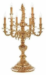 Possoni Illuminazione Французский золотой подсвечник Caesar 798/c6+3