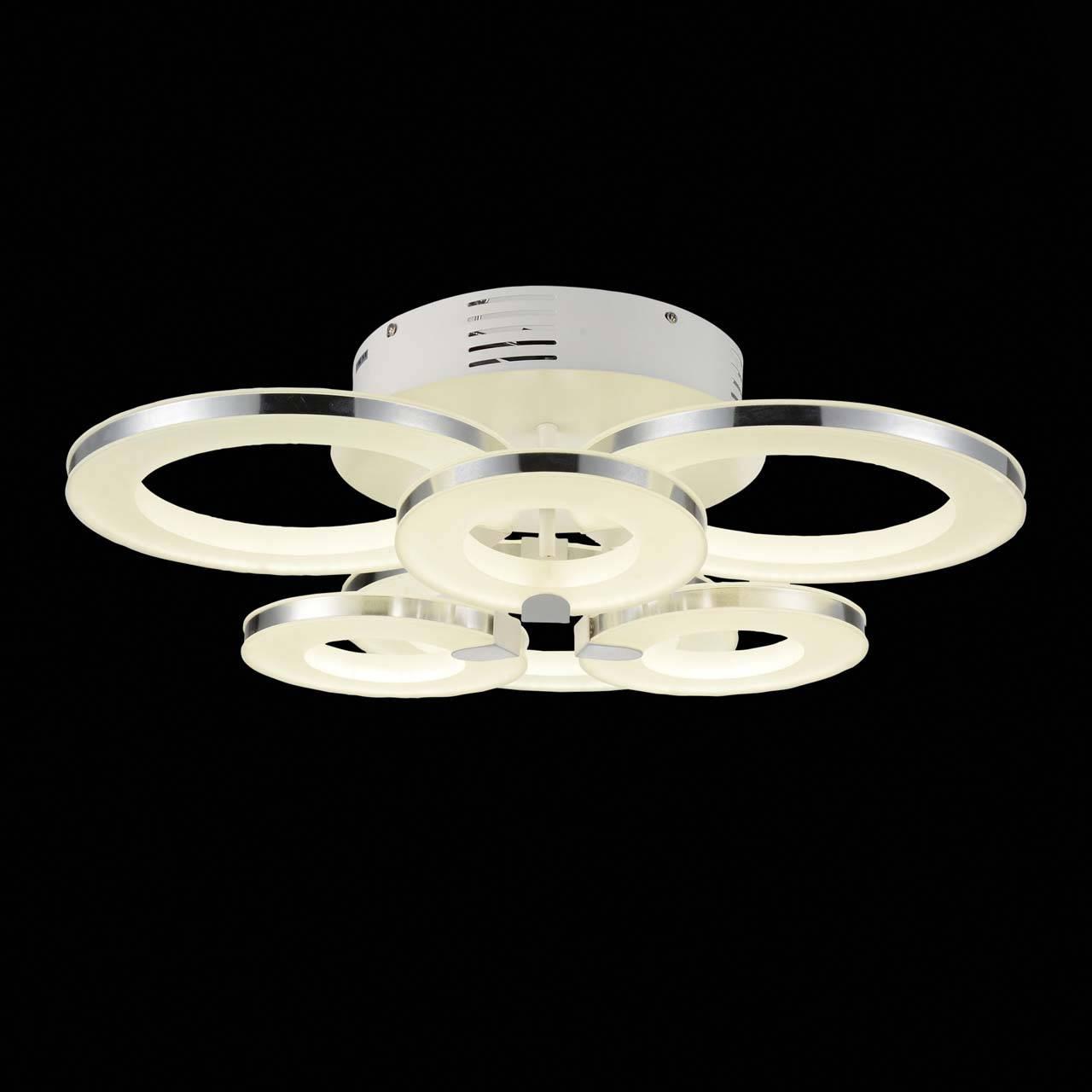 Потолочный светодиодный светильник ST Luce SL903.102.06 ST LUCE SL903 073905 Белый;золото  - Вид №1