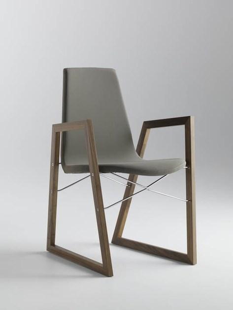 Casamania & Horm Кресло-санки, обитое кожей или тканью Ray sun-id-1470745 - Вид №9