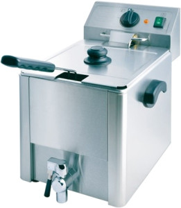 9985895 Фритюрница Viatto HDF8 серебристый