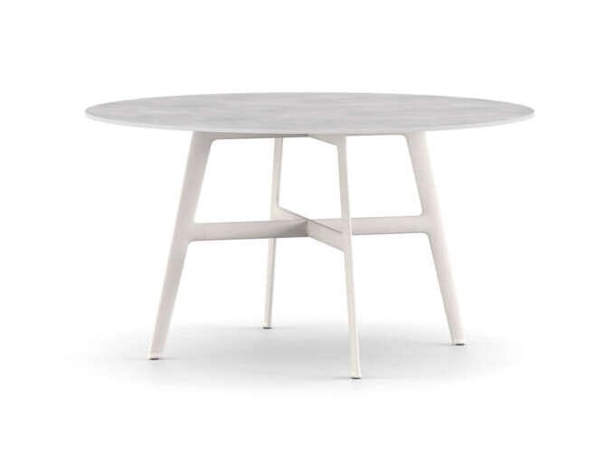 Круглый садовый стол с керамической столешницей DEDON SEAX ARCH-00127723