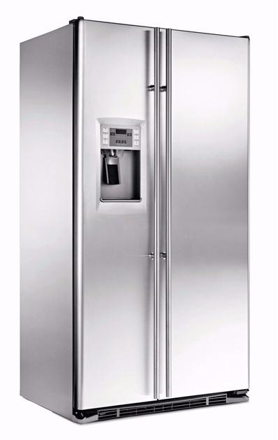 mabe Американский холодильник no Frost из нержавеющей стали с дозатором льда класса a + Side by side | prof. 61cm sun-id-1385678 - Вид №1