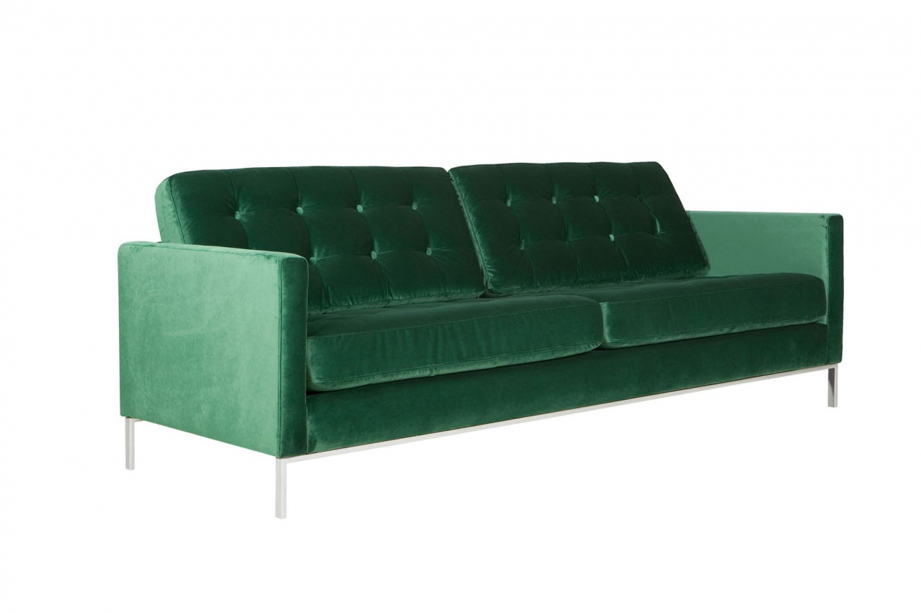 Диван Kalle прямой зеленый SITS ДИЗАЙНЕРСКИЕ, KALLE 192076 Зеленый  - Вид №1