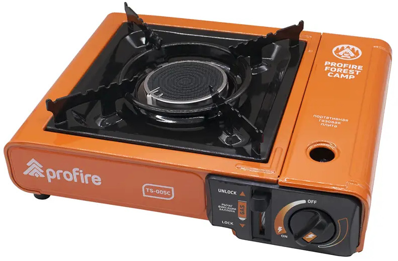 91737150 Плита газовая портативная Profire Forest Camp Ceramic Ts-005C STLM-0960334
