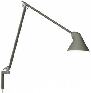 Louis Poulsen Регулируемый настенный светильник из алюминия Njp