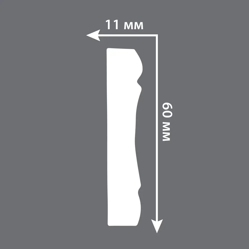 Молдинг настенный полистирол Decomaster 164-127 золотой 11х60x2000 мм STLM-2042371 - Вид №4