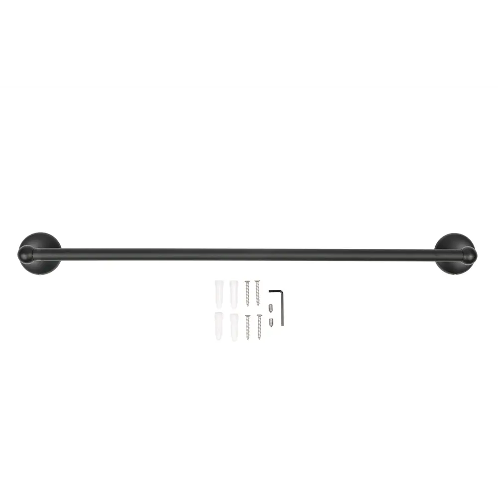 Настенный полотенцедержатель Eltoni цвет черный Santreyd STLM-2152359 - Вид №2