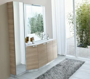 Ideagroup Мебель для умывальника из дуба с зеркалом My fly evo