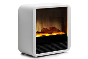15492598 Камин Cube (печь) белый Dimplex Электрические печки