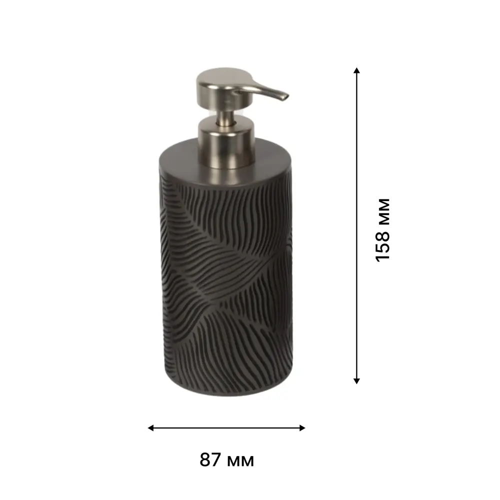 Дозатор для жидкого мыла Lemer Koa в элегантном коричневом исполнении 89385016 STLM-1447155 - Вид №1